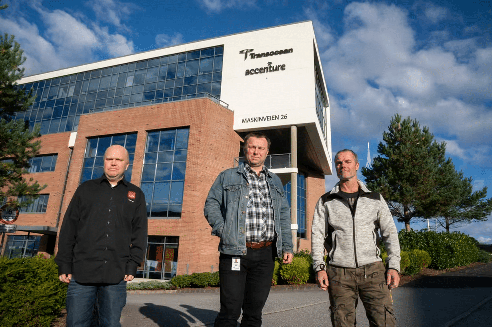 Oljearbeidere i Transocean